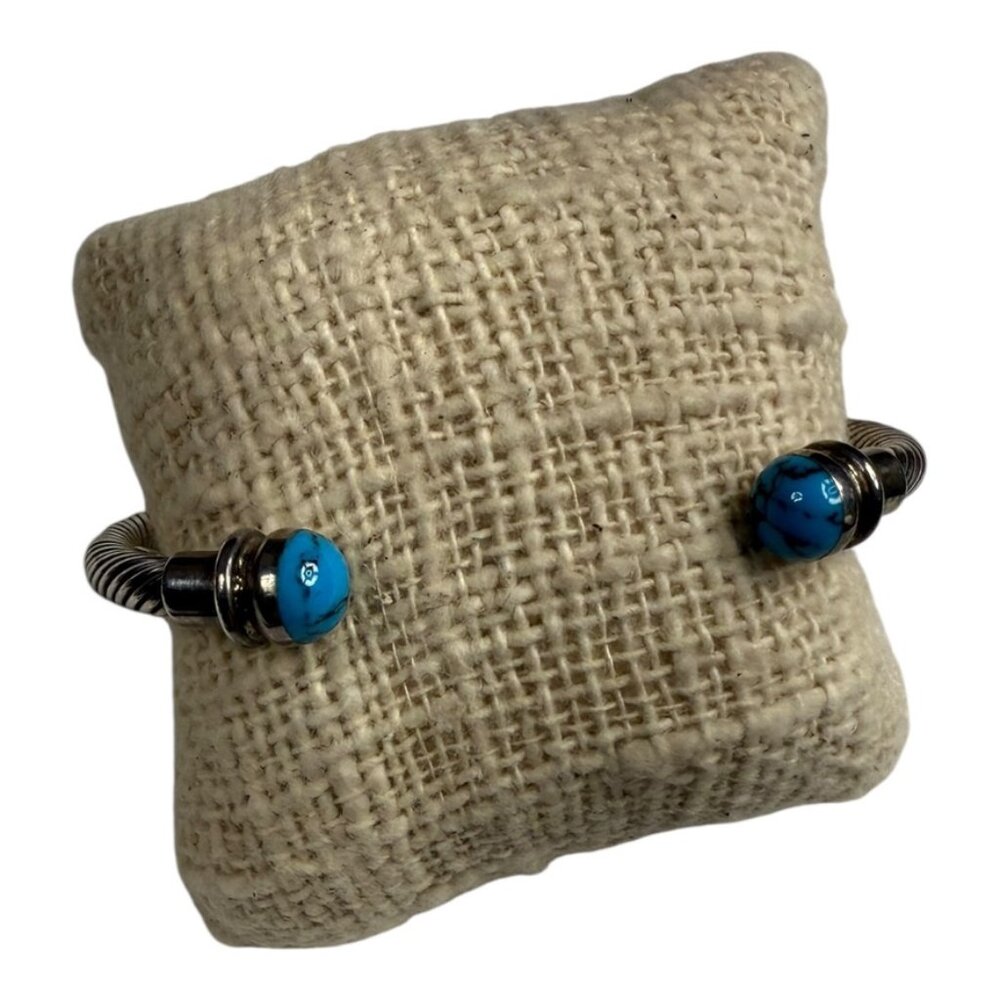Sterling‎ Silver & Turquoise Cuff Bracelet